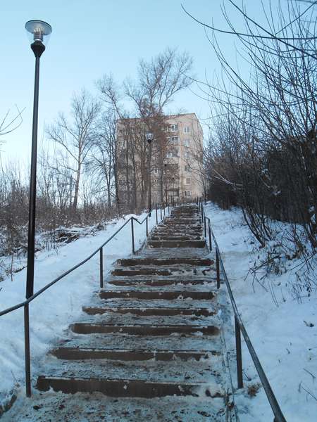 Фотография малой лестницы АЗТПА